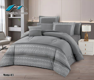 Mona Comforter Set- Double
