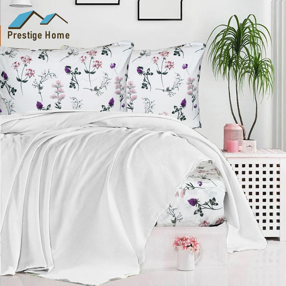 Pique Blanket Set- Double