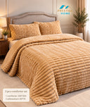 Norvella Flannel Comforter Set - Single