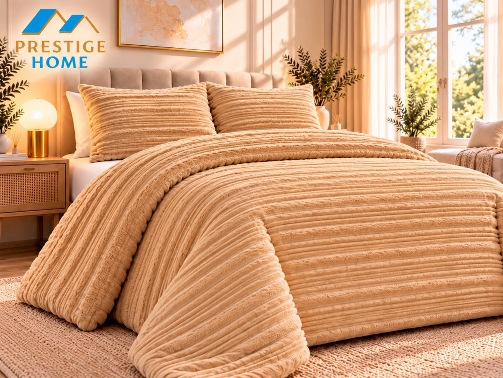 Miley Flannel Comforter Set - Double