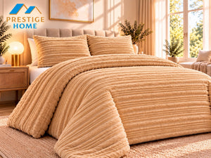 Miley Flannel Comforter Set - Double