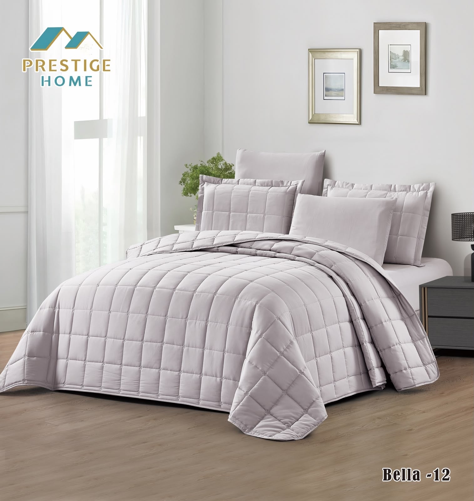 Bella Bedspread Set - Double