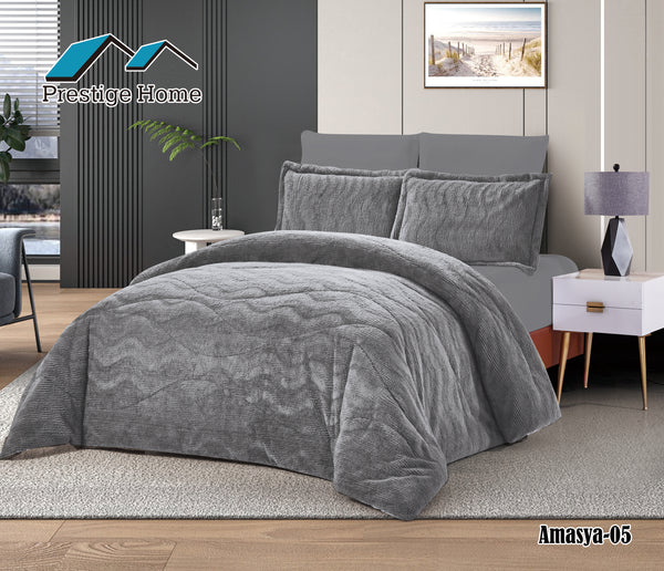 Amasya Rabbit Comforter Set - Double