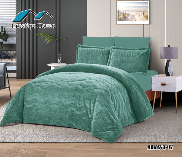Amasya Rabbit Comforter Set - Double