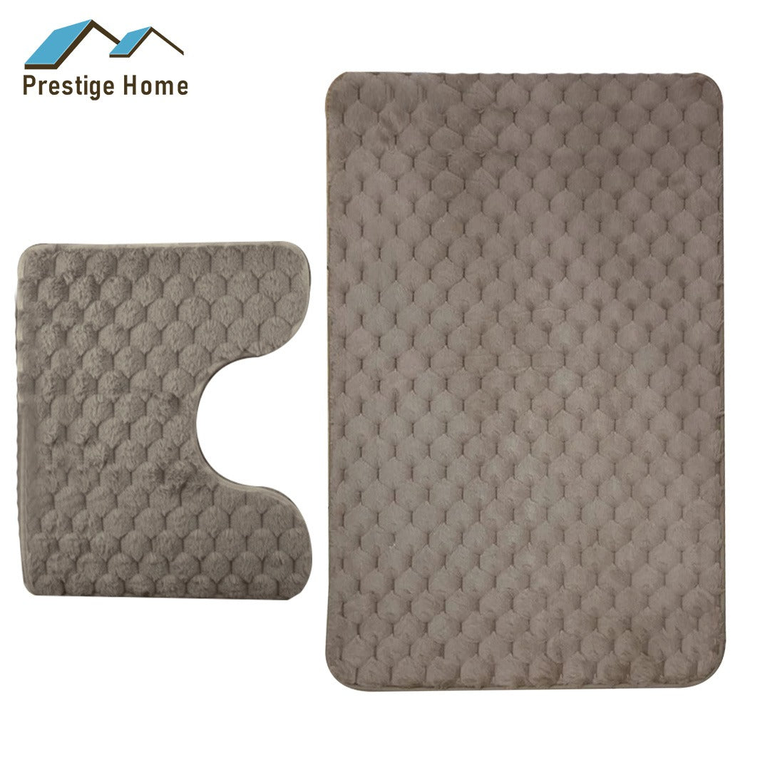 Bathroom Mat Set 2Pcs Bee