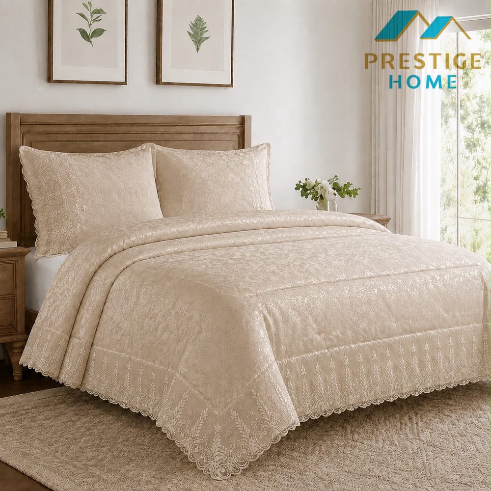 Bridal Comforter Set - 6 Pieces