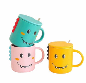 Dinosaur Mug with Spoon