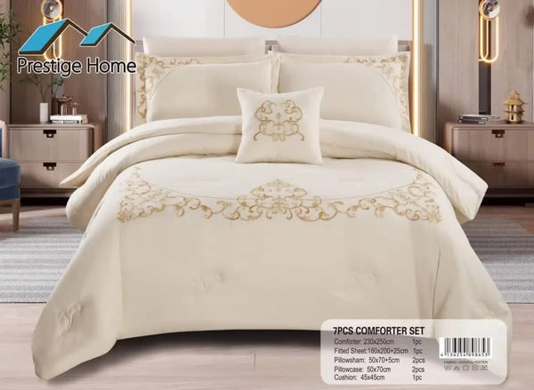 Crown Comforter Set - Double