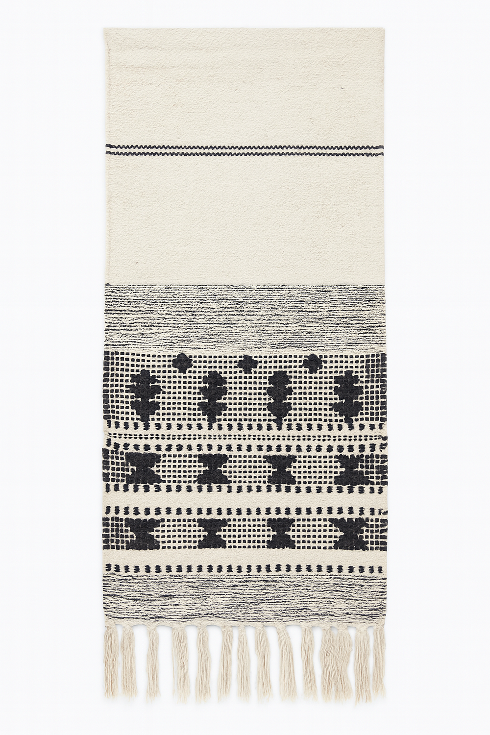 Tribal Weave Woven Table Runner - 35x172 cm
