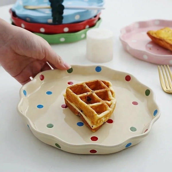 Han-Painted Ceramic Plate