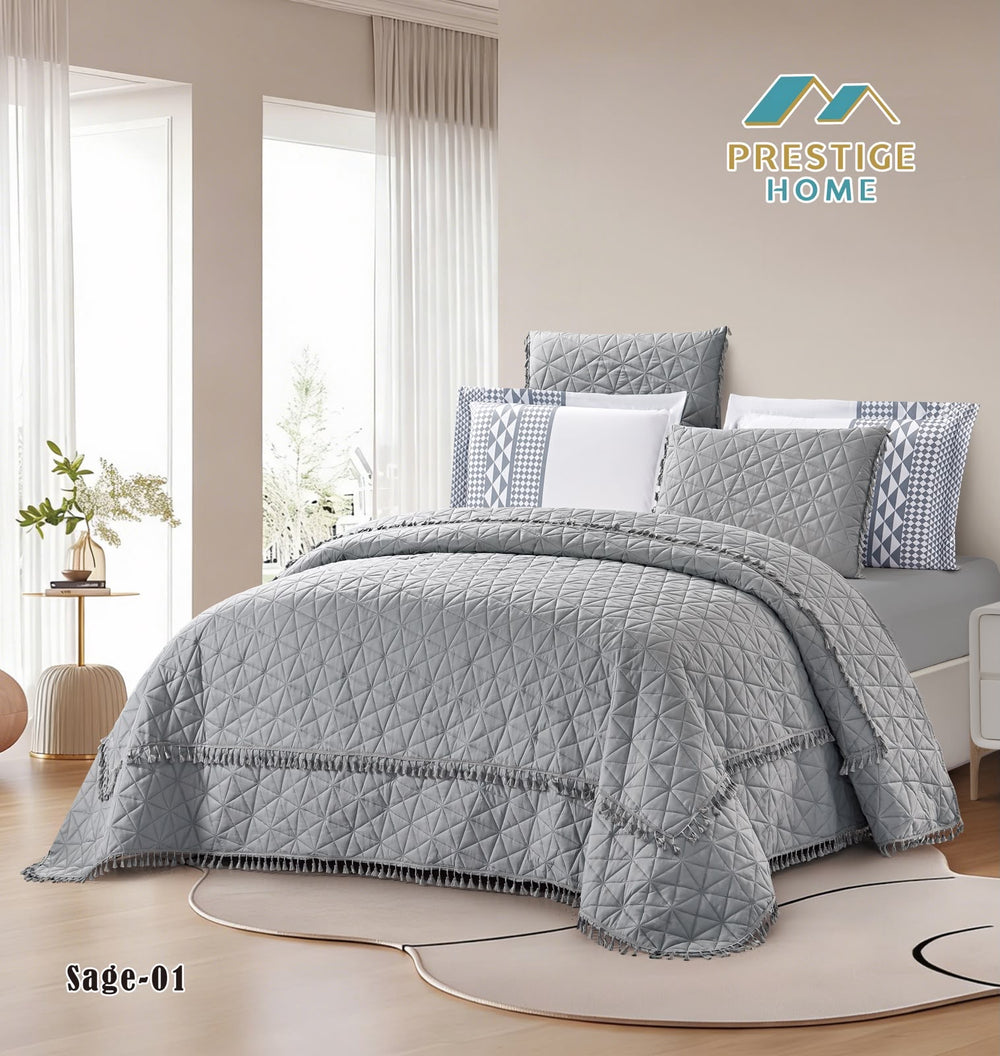Sage Bedspread Set - Double