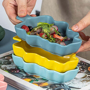 Christmas Tree Ceramic Baking Dishes