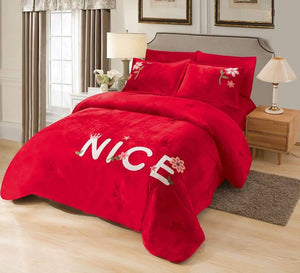 Nice Winter Comforter Set - Double