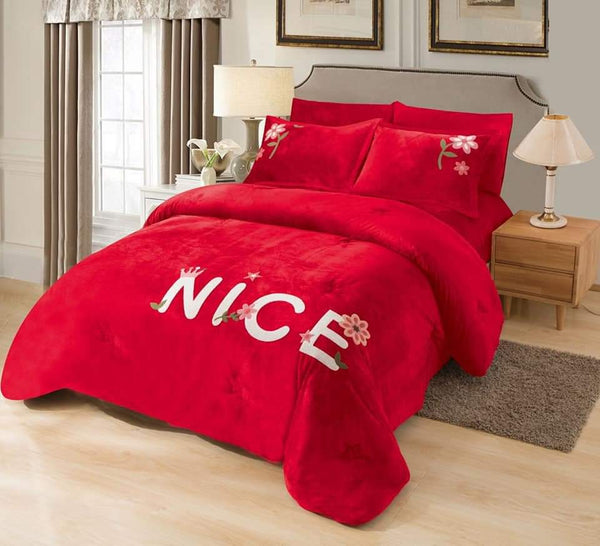 Nice Winter Comforter Set - Double