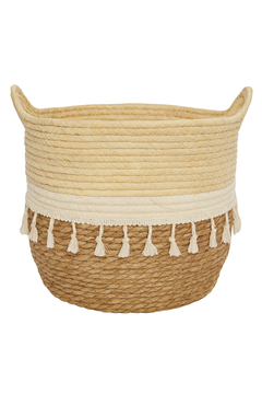 Sahara Tassel Woven Basket - 3 Pcs