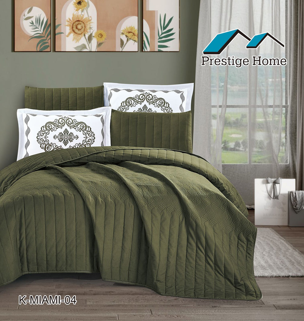 Miami Bedspread 4 pieces - Single