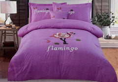 Flamingo Comforter Set - Single