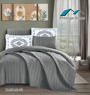 Miami Bedspread 4 pieces - Single