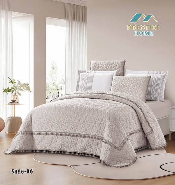 Sage Bedspread Set - Double