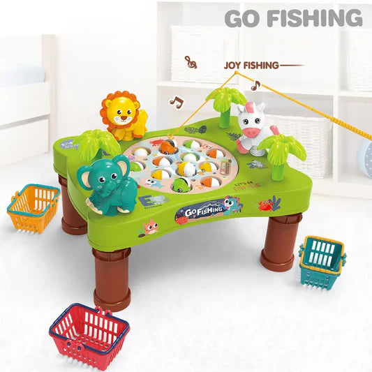 Zoo Electric Rotation Fishing Toy