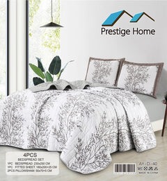 Focus Bedspread - 4 Pieces Double
