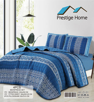 Amal Bedspread - 4 Pieces Double