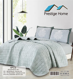 Azalea Bedspread - 4 Pieces Double