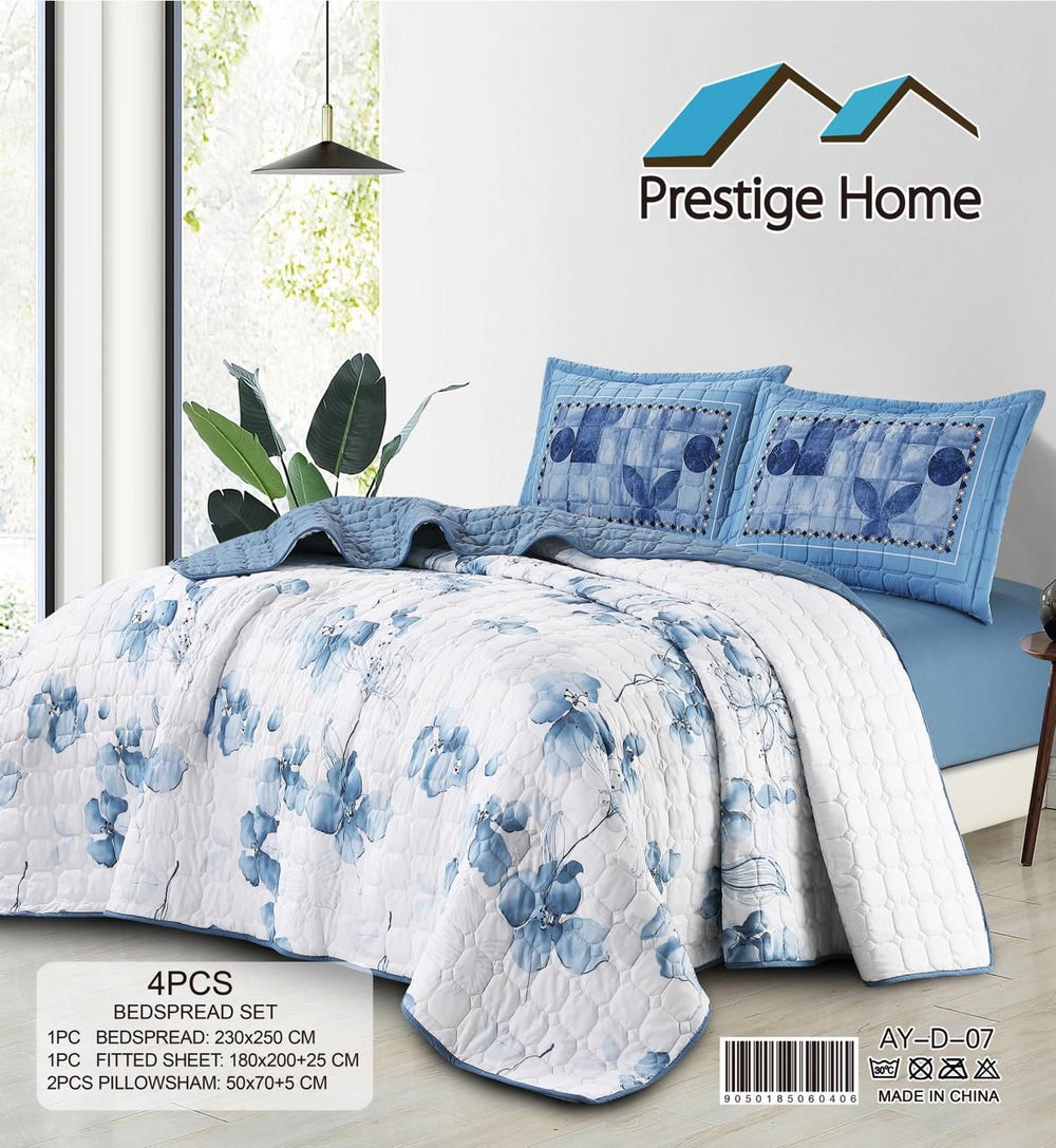 Lily Bedspread - 4 Pieces Double