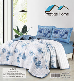 Lily Bedspread - 4 Pieces Double