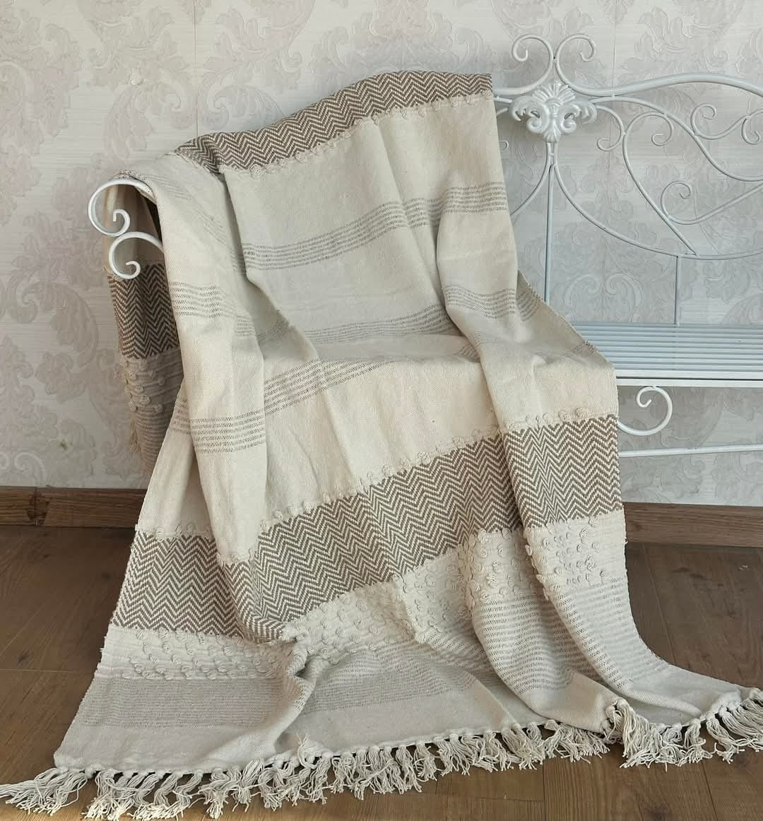 Indian Handloom Throw Blanket
