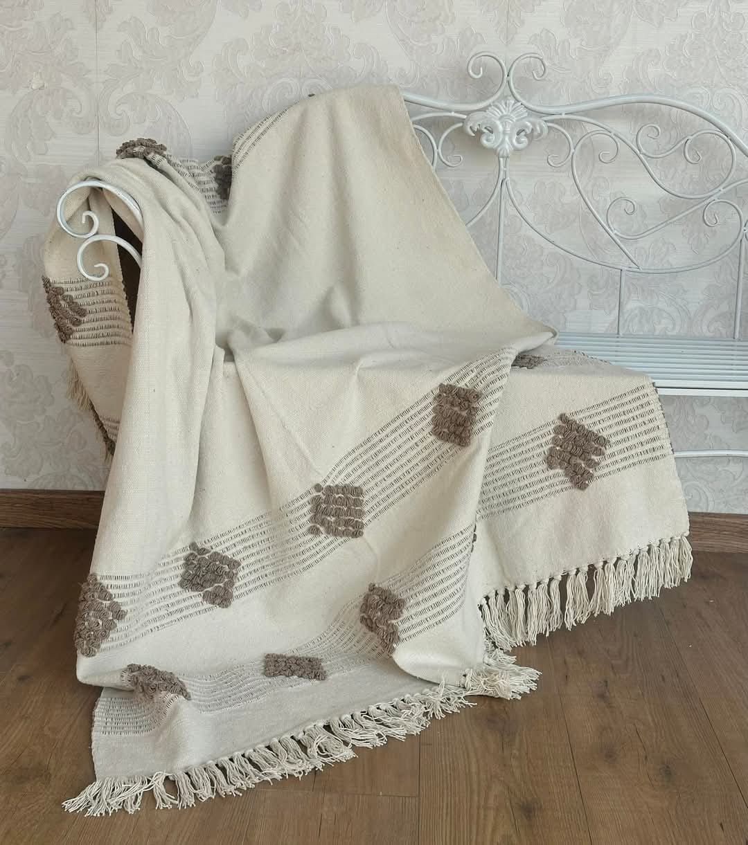 Indian Handloom Throw Blanket