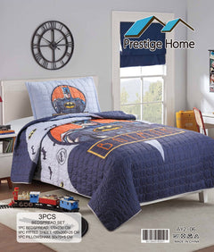 Batman Bedspread Single set - 3 pieces