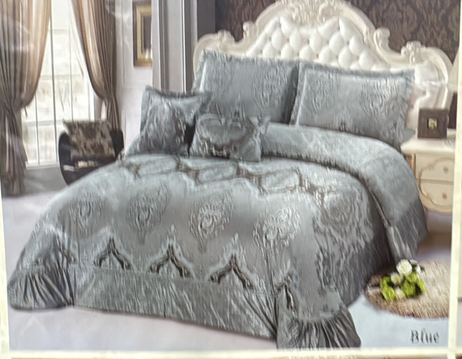 Comfort Velvet Embossed 3Pcs