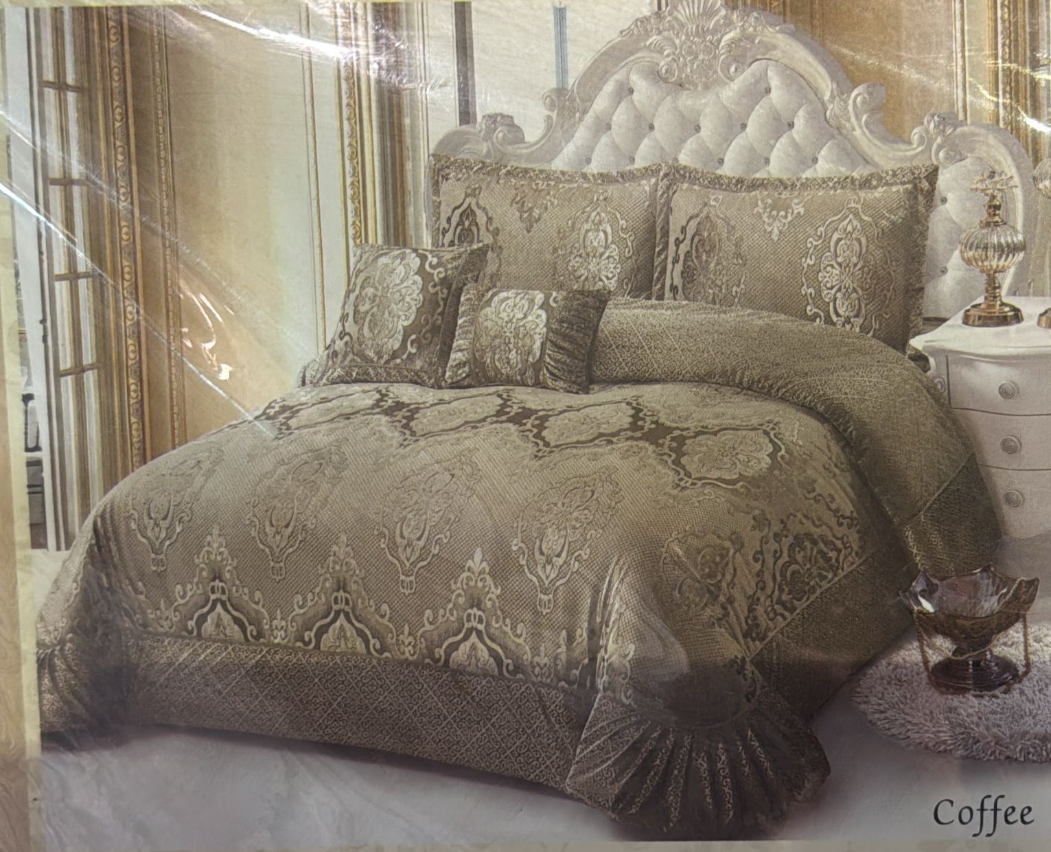 Comfort Velvet Embossed 3Pcs
