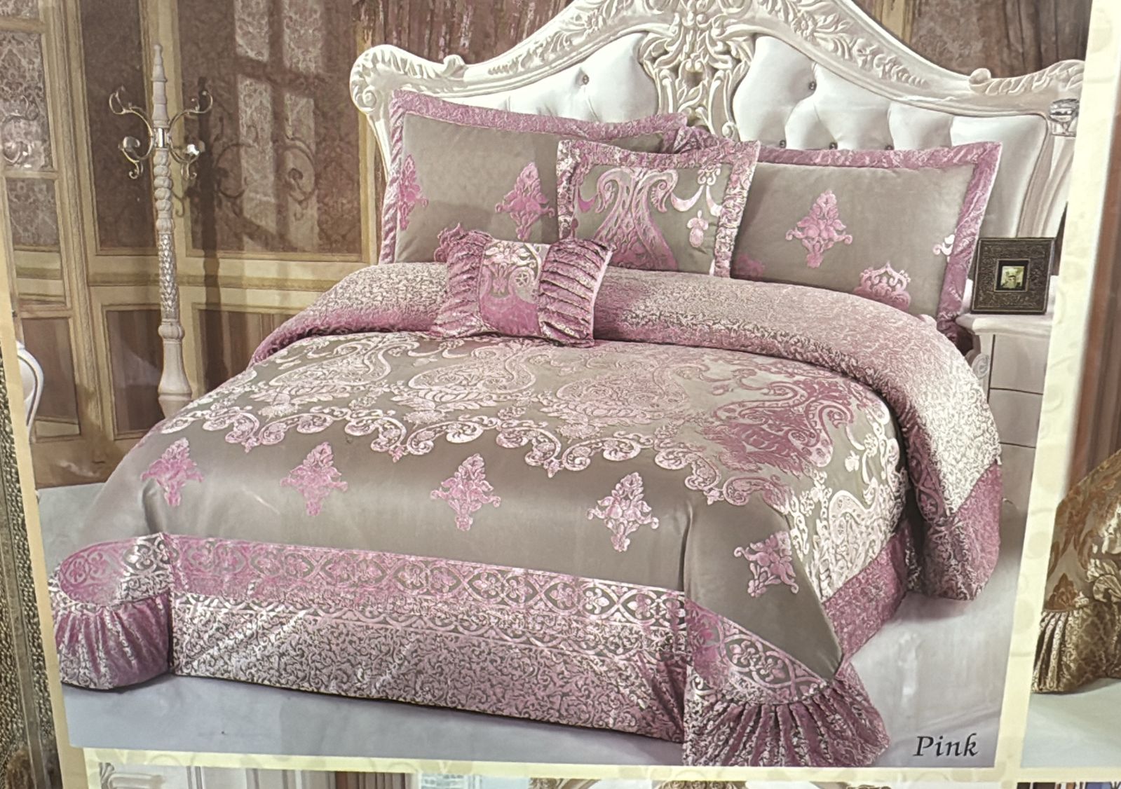 Comfort Velvet Embossed 3Pcs
