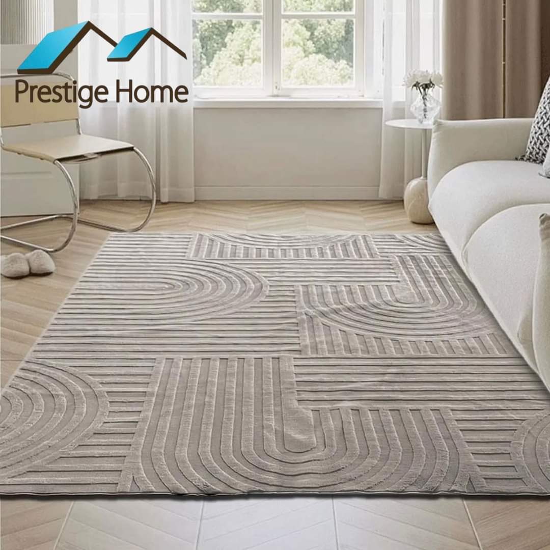 Rabbit Rainbow Carpet - Beige