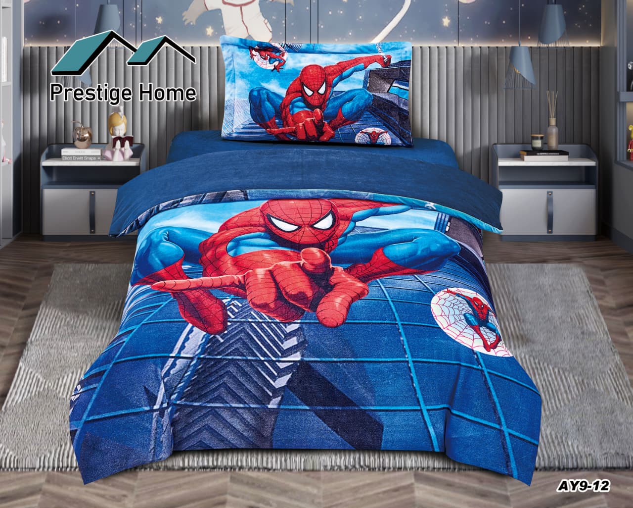 Spiderman Kids Comforter Set