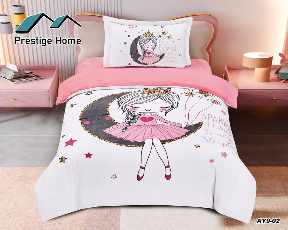 Moonlight Fairy Kids Comforter Set
