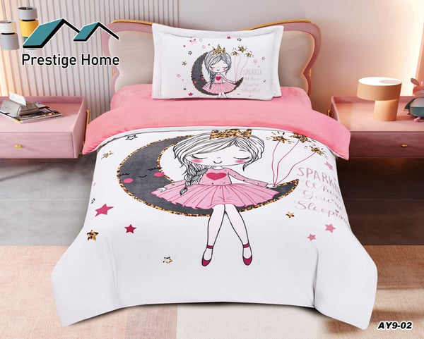 Moonlight Fairy Kids Comforter Set