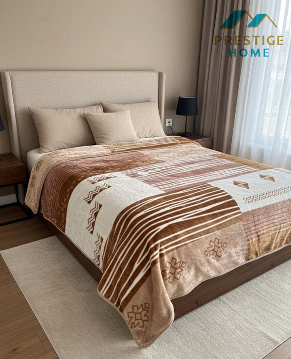 Cleo Printed Blanket - Single