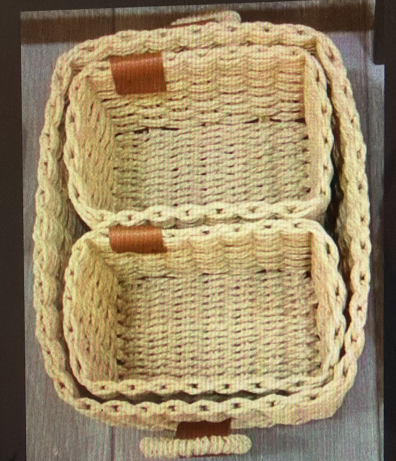 New Woven baskets- 3 Pieces set