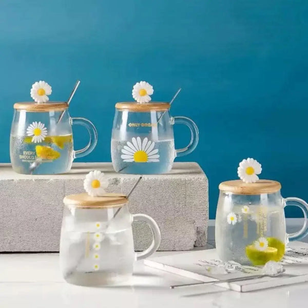 Daisy Flower Mug