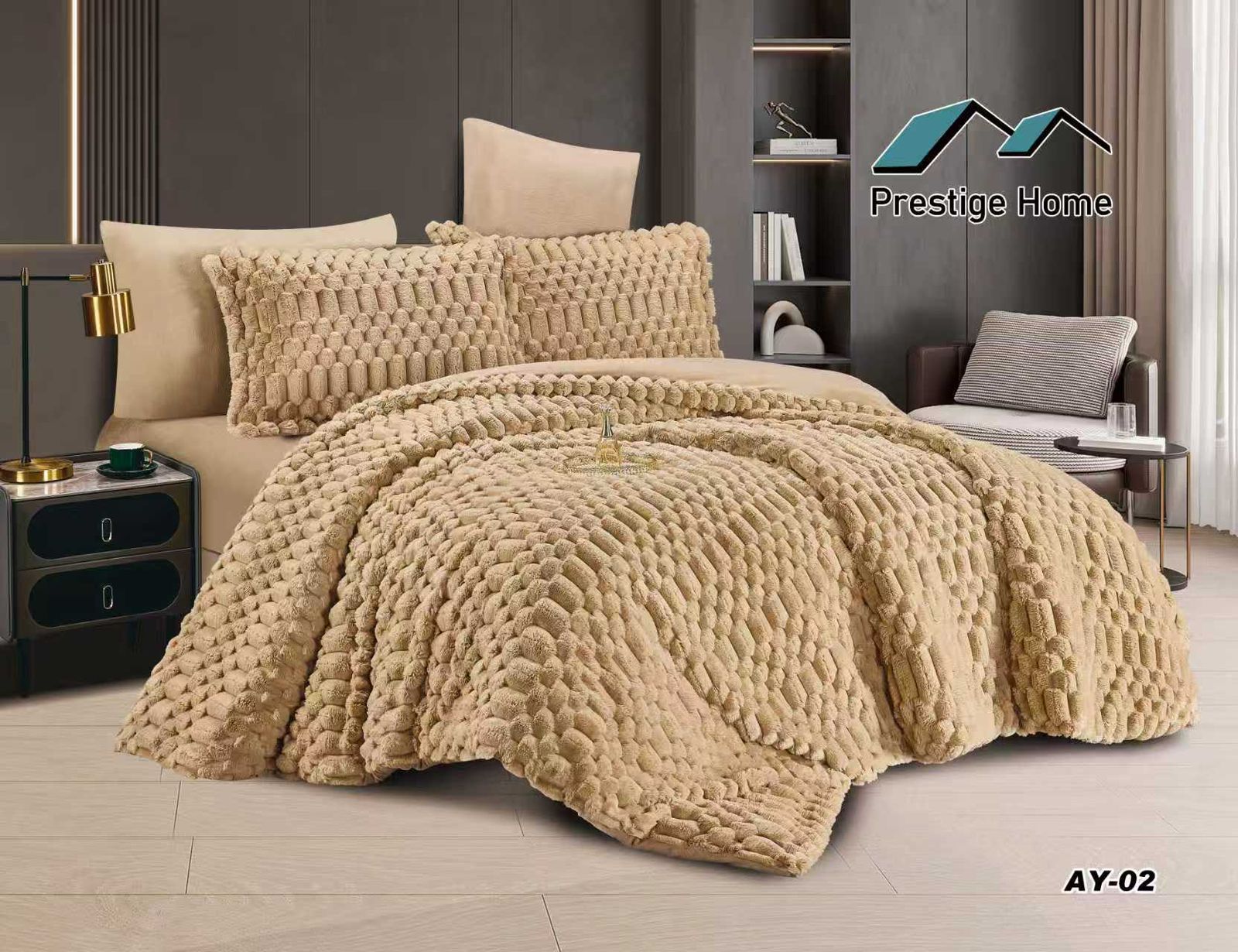 Valeria Rabbit Comforter Set - Single