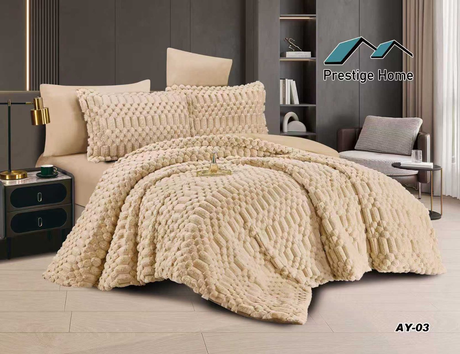 Valeria Rabbit Comforter Set - Single