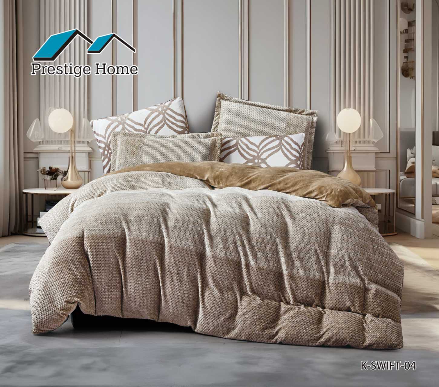 K-Swift Comforter Set - Double