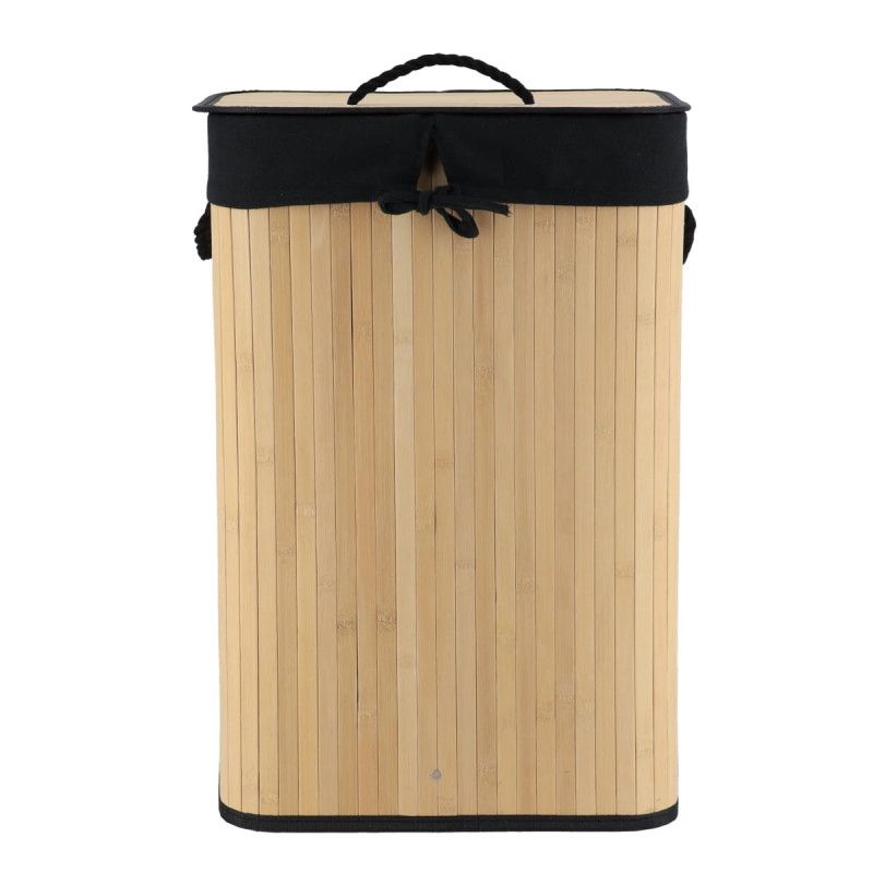 Bamboo Foldable Laundry Hamper