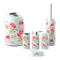 Floral Garden Bathroom Accessories Set