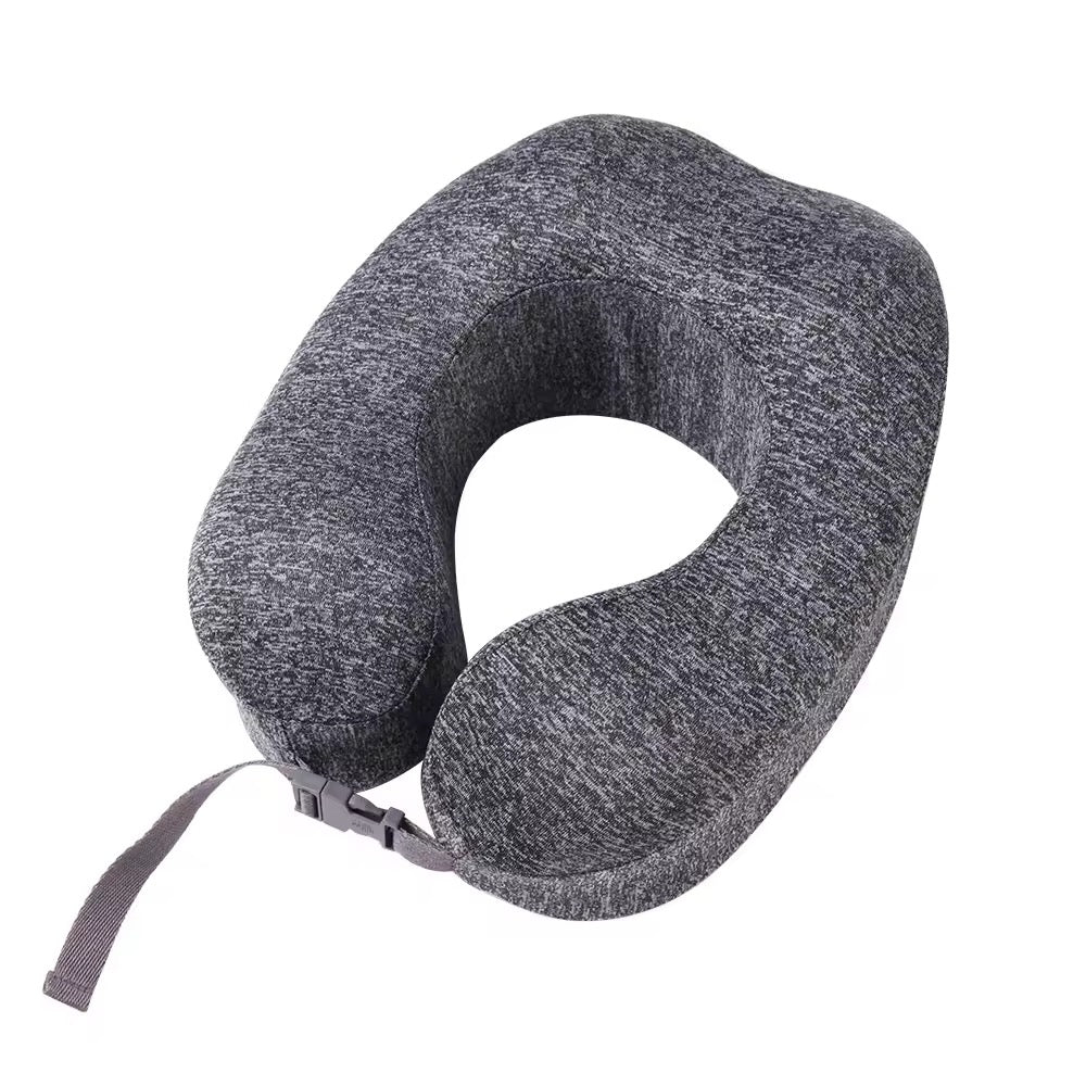 ErgoComfort Memory Foam Travel Neck Pillow