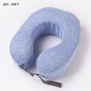 ErgoComfort Memory Foam Travel Neck Pillow