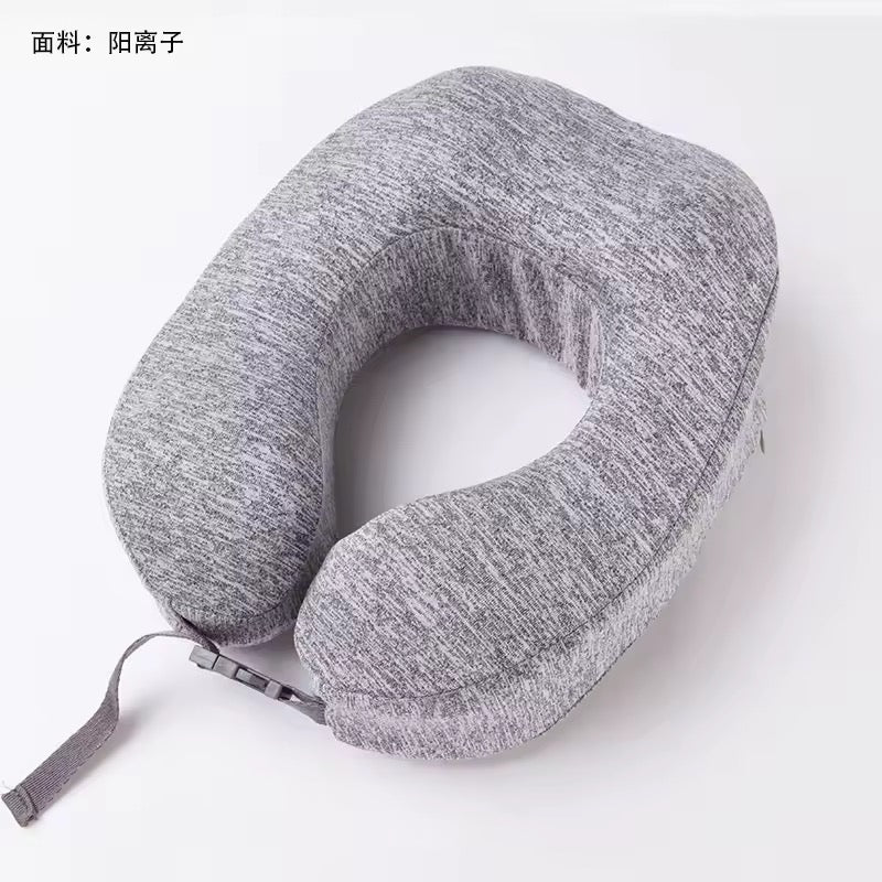 ErgoComfort Memory Foam Travel Neck Pillow